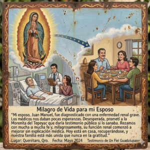 Milagro de Vida para mi Esposo